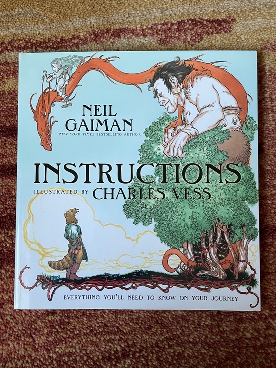 Other - Charles Vess - INSTRUCTIONS illustrated fairytale children’s book Neil Gaiman